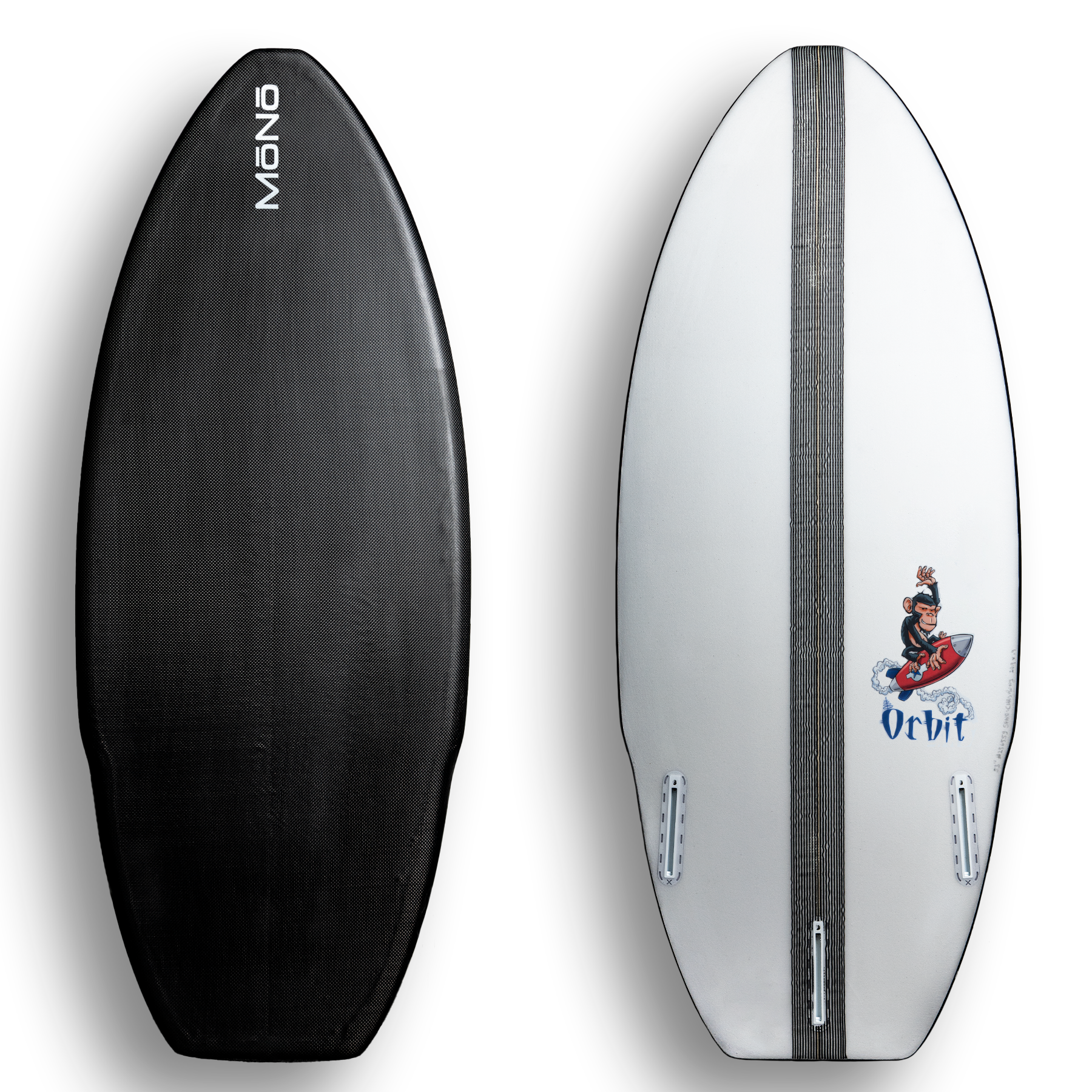RoosterTail SKIM BOARDS スキムボード 2026 Orbit Carbon Skimboard – M